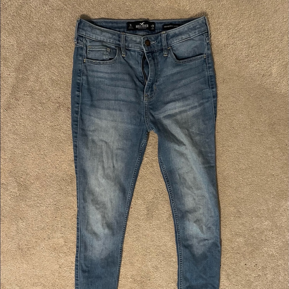 High Rise Skinny Hollister Jeans - Size 3L